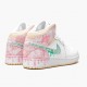 Blå  Jordan 1 Mid SE GS Ice Cream DD1666 100 Dame Sneakers