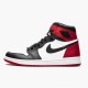 Kjøp  Jordan 1 High OG Satin Black Toe Svart/Svart-Hvit-Varsity Rød CD0461 016 Dame/Herre Sneakers