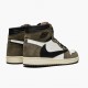 Billig  Jordan 1 High OG TS SP Travis Scott Sail/Dark Mocha-University Rød CD4487 100 Dame/Herre Sko