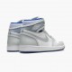 Kjøp  Jordan 1 High Zoom Racer Blue Hvit/Hvit-Racer Blå CK6637 104 Sneakers