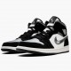 Rabatt  Jordan 1 Mid Satin Grey Toe Svart/Anthracite-Sail 852542 011 Sko