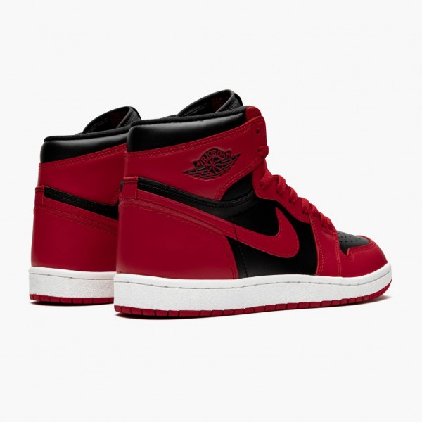 Brun  Jordan 1 Retro High 85 Varsity Red Varsity Rød/Svart-Varsity Rød BQ4422 600 Dame/Herre Sko