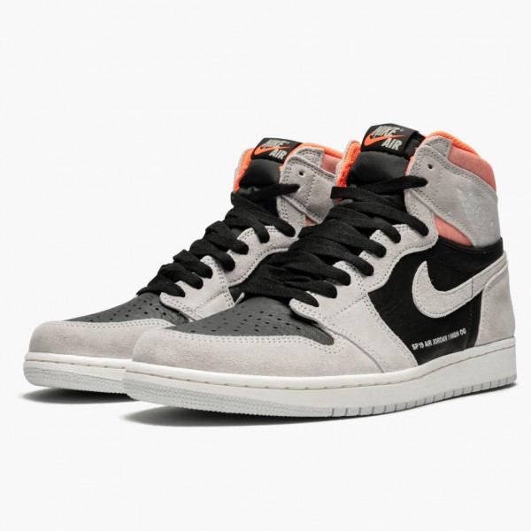 Jordan 1 Retro High "Neutral Grey" Neutral Grå/Svart 555088 018