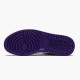 Brun  Jordan 1 Retro High OG Court Purple 555088 500 Sko