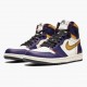 Ny  Jordan 1 Retro High OG Defiant SB LA to Chicago Purple/Sail-University Gull-Bl CD6578 507 Dame/Herre Sko