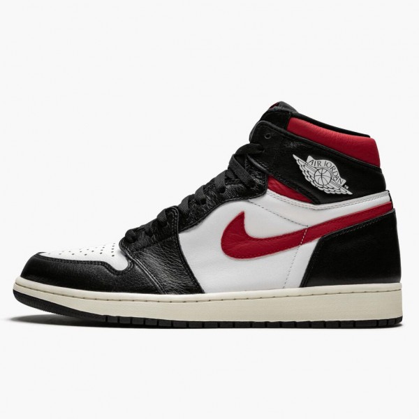 Jordan 1 Retro High OG "Gym Red" Svart/Hvit-Gym Rød 555088 061