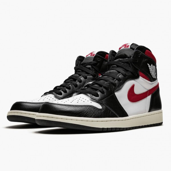 Jordan 1 Retro High OG "Gym Red" Svart/Hvit-Gym Rød 555088 061