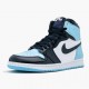 Hvit  Jordan 1 Retro High Og Blue Chill Obsidian/Blå Chill-Hvit CD0461 401 Sneakers