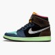 Brun  Jordan 1 Retro High Tokyo Bio Hack Baroque Brun/Svart-Laser Oran 555088 201 Dame/Herre Sneakers