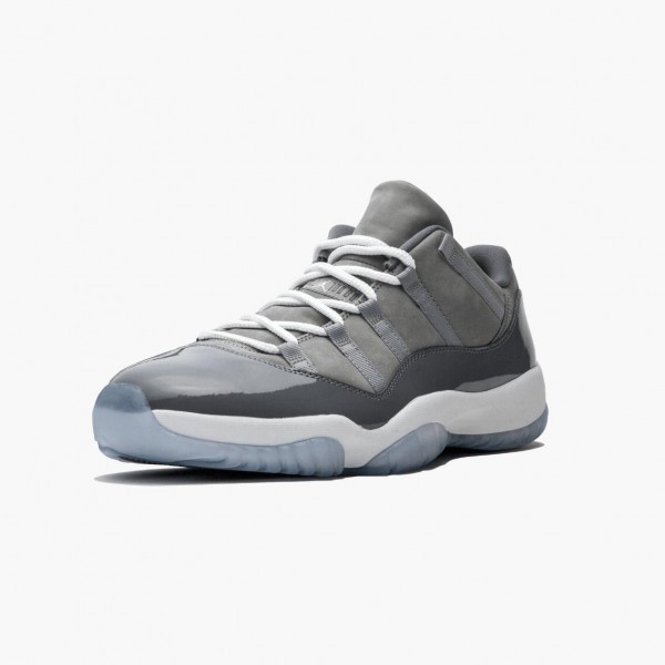 Billig  Jordan 11 Low Cool Grey Dame/Herre 528895 003 Medium Grå/Hvit-Gunsmoke Sko