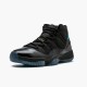 Ny  Jordan 11 Retro Gamma Blue Herre 378037 006 Svart/Gamma Blå-Varsity Maize Sko