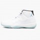 Hvit  Jordan 11 Retro Legend Blue 2014 Herre 378037 117 Hvit/Legend Blå Sneakers