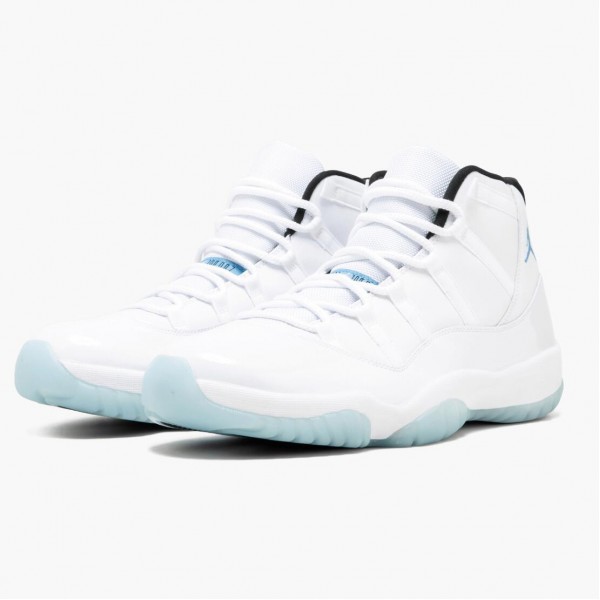 Jordan 11 Retro "Legend Blue" 2014 Herre 378037 117 Hvit/Legend Blå