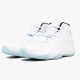 Hvit  Jordan 11 Retro Legend Blue 2014 Herre 378037 117 Hvit/Legend Blå Sneakers