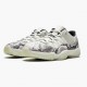 Rød  Jordan 11 Retro Low Snake Light Bone Dame/Herre CD6846 002 Light Bone/Smoke Grå/Hvit-Bl Sko