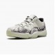 Rød  Jordan 11 Retro Low Snake Light Bone Dame/Herre CD6846 002 Light Bone/Smoke Grå/Hvit-Bl Sko