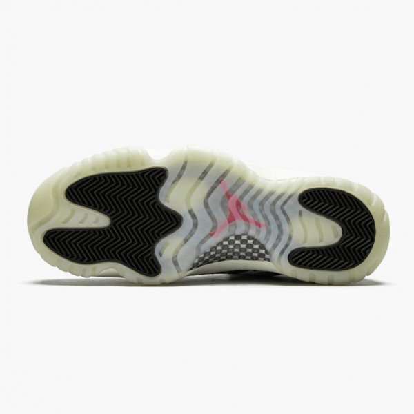 Rød  Jordan 11 Retro Low Snake Light Bone Dame/Herre CD6846 002 Light Bone/Smoke Grå/Hvit-Bl Sko