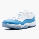 Billig  Jordan 11 Retro Low University Blue Dame/Herre 528895 106 Hvit/University Blå Sneakers