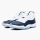 Het  Jordan 11 Retro UNC Win Like 82 Herre 378037 123 Hvit/University Blå Sneakers