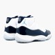 Het  Jordan 11 Retro UNC Win Like 82 Herre 378037 123 Hvit/University Blå Sneakers