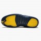 Kjøp  Jordan 12 Retro Michigan Herre BQ3180 407 College Marinen/Amarillo Sneakers