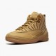 Rød  Jordan 12 Retro PSNY Wheat Herre AA1233 700 Wheat/Wheat-Gum Light Brun Sneakers