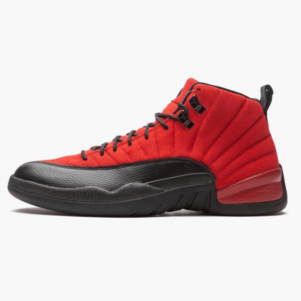 Jordan 12 Retro "Reverse Flu Game" Herre CT8013 602 Varsity Rød/Svart Concord