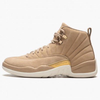 Jordan 12 Retro "Vachetta Tan" Dame AO6068 203 Brun