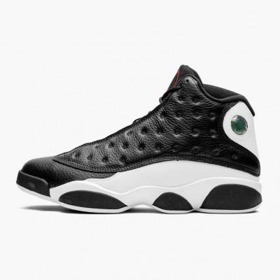 Jordan 13 "He Got Game" Dame/Herre 414571 061 Svart/Gym Rød-Hvit