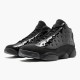 Hvit  Jordan 13 Retro Cap and Gown Herre Svart 414571 012 Sneakers