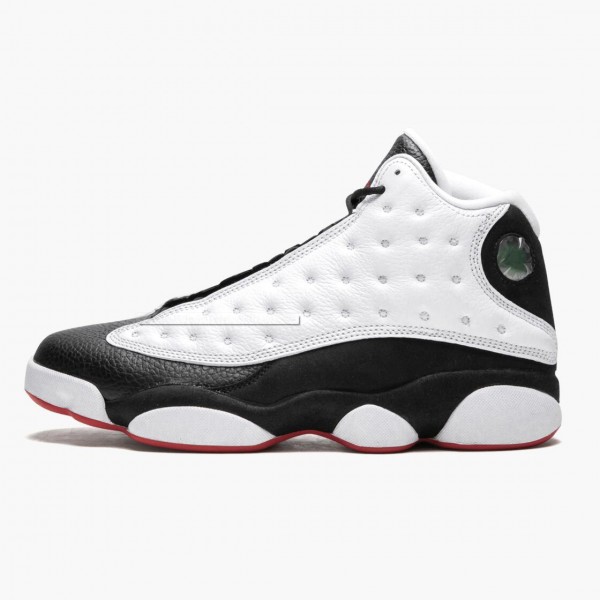 Jordan 13 Retro "He Got Game" Herre 414571 104 Hvit/Svart-True Rød