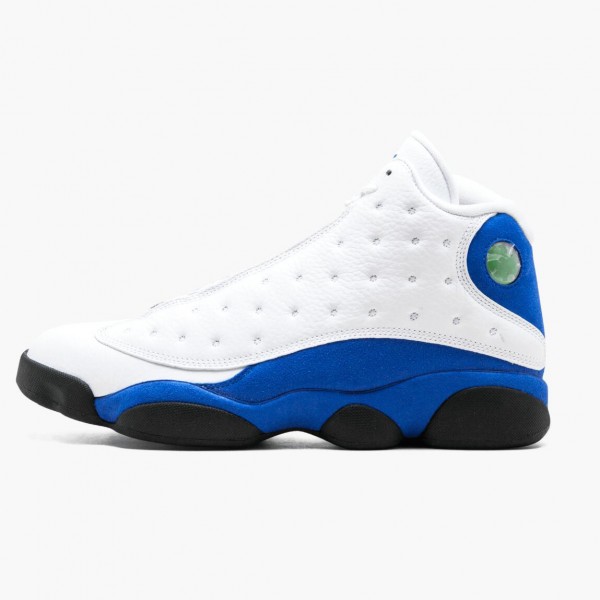 Jordan 13 Retro "Hyper Royal" Herre 414571 117 Hvit/Hyper Royal-Svart