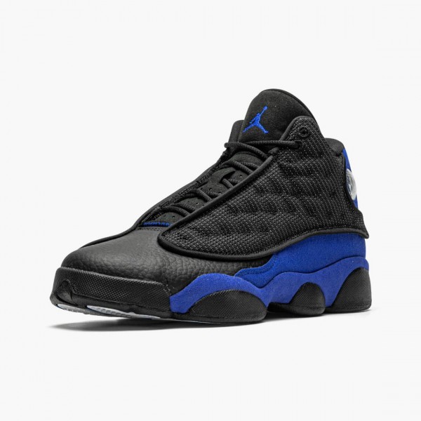 Ny  Jordan 13 Retro Hyper Royal Herre Svart/Hyper Royal-Svart-Hvit 414571 040 Sko