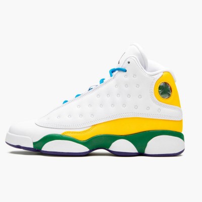 Jordan 13 Retro "Playground" Dame CV0785 158 Hvit/Svart-Crt Prpl-Ttl Orang