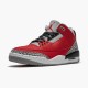 Ny  Jordan 3 Retro Fire Red Cement Herre CU2277 600 Varsity Rød Sko