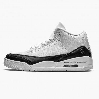 Jordan 3 Retro "Fragment" Dame/Herre DA3595 100 Hvit/Svart-Hvit 