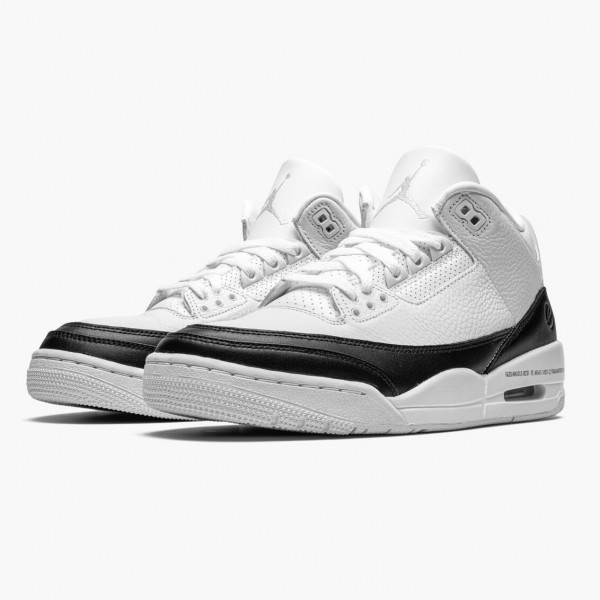 Jordan 3 Retro "Fragment" Dame/Herre DA3595 100 Hvit/Svart-Hvit 