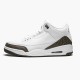 Rød  Jordan 3 Retro Mocha Dame/Herre 136064 122 Hvit/Chrome/Dark Mocha Sneakers