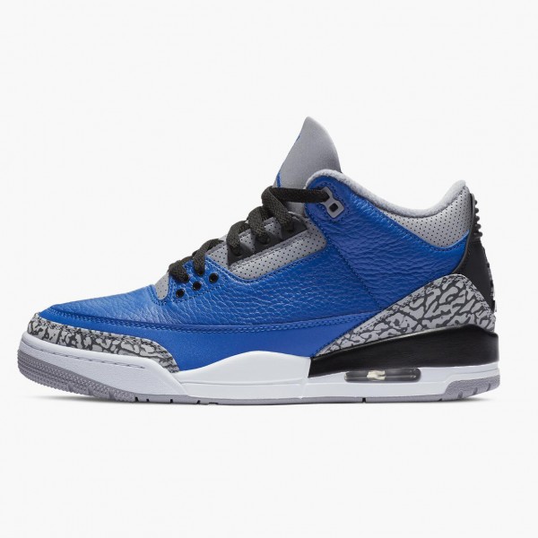 Jordan 3 Retro "Varsity Royal Cement" Dame/Herre CT8532 400 Varsity Royal/Varsity Royal 