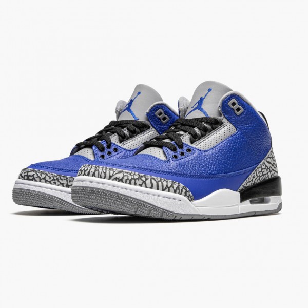 Jordan 3 Retro "Varsity Royal Cement" Dame/Herre CT8532 400 Varsity Royal/Varsity Royal 