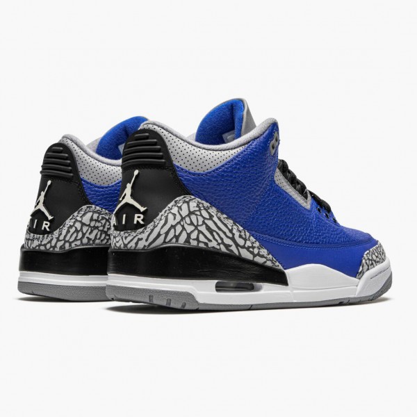 Rabatt  Jordan 3 Retro Varsity Royal Cement Dame/Herre CT8532 400 Varsity Royal/Varsity Royal Sko