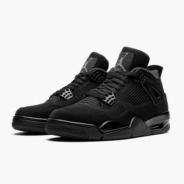 Jordan 4 Retro "Black Cat" Dame/Herre CU1110 010 Svart/Svart-Light Graphite 