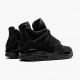 Het  Jordan 4 Retro Black Cat Dame/Herre CU1110 010 Svart/Svart-Light Graphite Sko