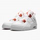 Butikk  Jordan 4 Retro Metallic Orange Dame/Herre CT8527 118 Hvit/Team Oransje-Metallic Sil Sko