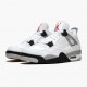 Blå  Jordan 4 Retro OG White Cement Herre 840606 192 Sneakers