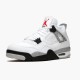 Blå  Jordan 4 Retro OG White Cement Herre 840606 192 Sneakers