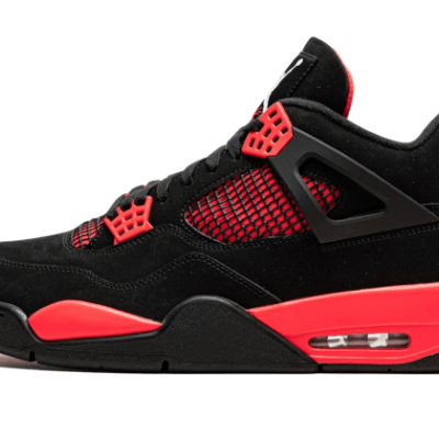 Jordan 4 Retro Rød Thunder (GS)