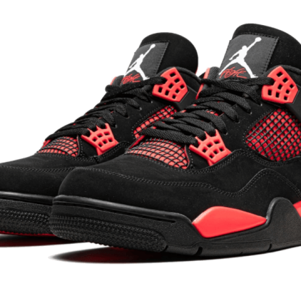 Jordan 4 Retro Rød Thunder (GS)