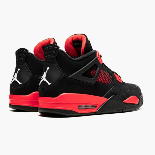 Hvit  Jordan 4 Retro Red Thunder Dame/Herre CT8527 016 Sko