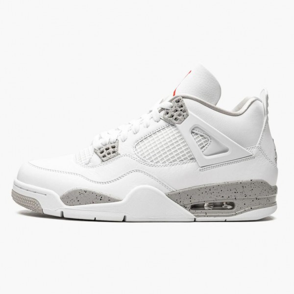 Jordan 4 Retro "White Oreo" Herre Hvit Grå CT8527 100